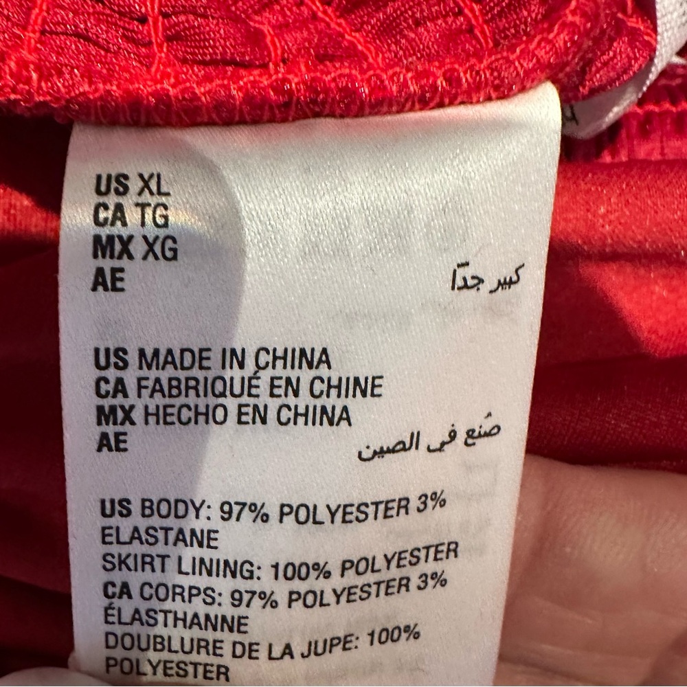 Bar III NWT Red Velvet Midi Dress - Picture 9 of 10